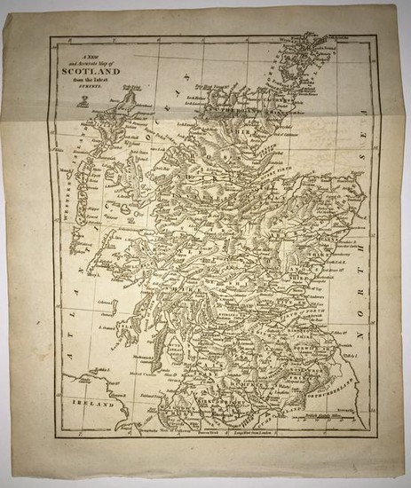 New and Accurate Map of Scotland