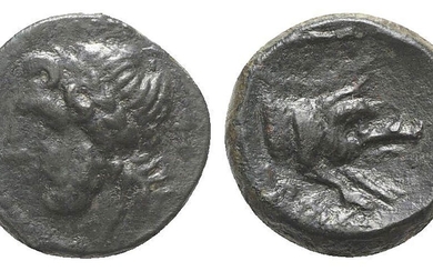 Northern Apulia, Arpi, c. 325-275 BC. Æ (14mm, 3.41g, 6h)....