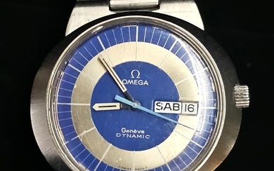 OMEGA Dynamic 1960's Watch w/ Rare Layered Dial & Date Feature - $8K APR w/ COA!