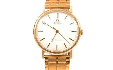 Omega - a gentleman's Geneve automatic wristwatch.
