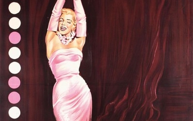 Original 1960s French Marilyn Monroe Film Poster