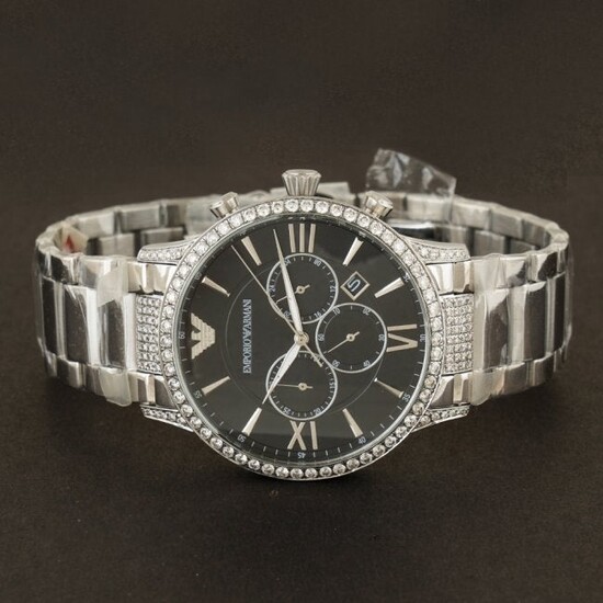 Original Emporio Armani Men's Diamond Watch
