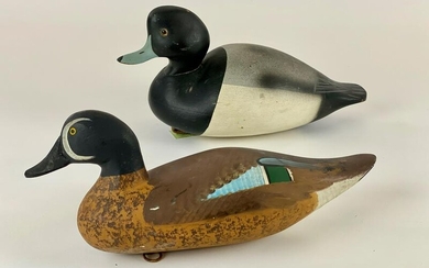 Pair of Painted Decoys