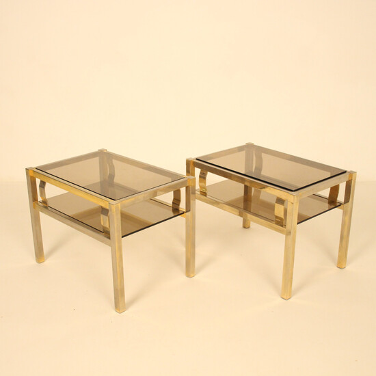 Pair of side tables from the 1960s / 70s.