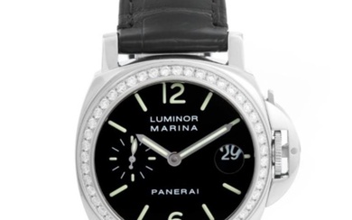 Panerai Luminor Marina Stainless Steel Watch PAM 0