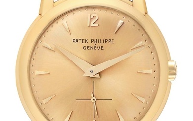 Patek Philippe Calatrava Disco Volante Yellow Gold Vintage Mens Watch 2551