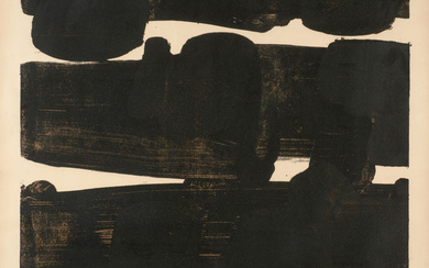 Pierre SOULAGES (1919-2022) Lithographie 12 - 1964