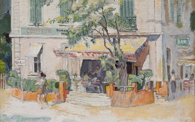 Pol Dom (1885-1978), Barretje in Saint-Raphaël, Frankrijk
