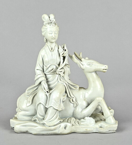 Porcelain figure, China, "Chinese W