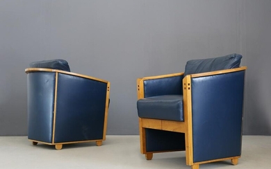 Project Series' Armchairs by Umberto Asnago for