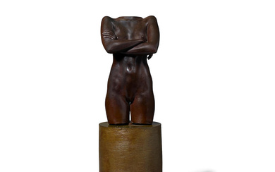 ROBERT GRAHAM (1938-2008) Torso II 1976-77 patinated bronze, edition of...