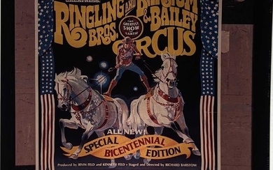 Ringling Brothers Barnum Circus Poster Transparency