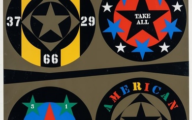 Robert Indiana (American, 1928-2018) The American Dream (from Decade), 1971