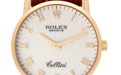 Rolex Cellini Classic Yellow Gold