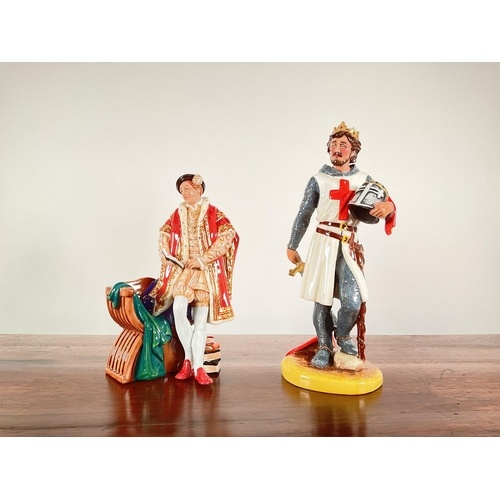Royal Doulton: two figures comprising "Richard The Lionheart...