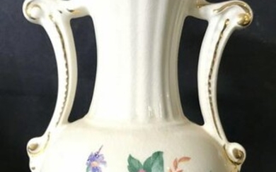 SPAULDING CHINA Porcelain Vase W Handles