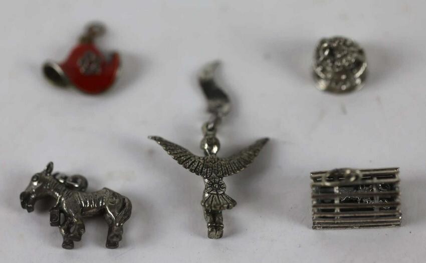 STERLING SILVER CHARM GROUPING