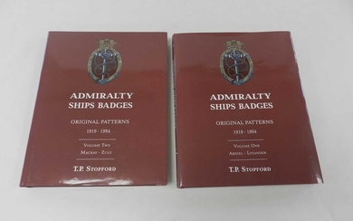 STOPFORD, T P, Admiralty Ships Badges