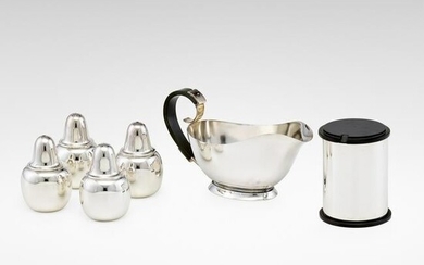 Scandinavian, collection of six tablewares