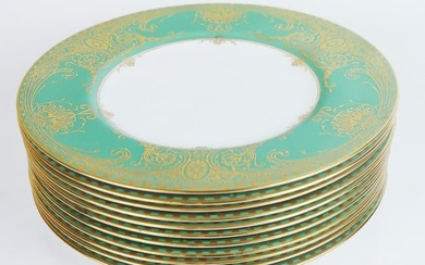 Set of 11 Royal Worcester Dinner Plates
