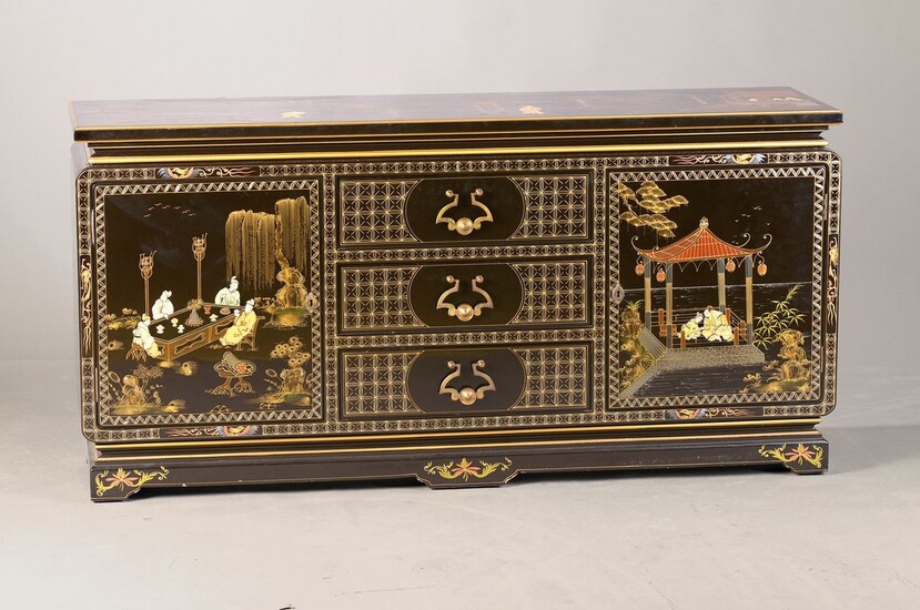 Sideboard / lacquer furniture, China, 2nd half of...