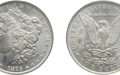 Silver Dollar, 1879-O, PCGS MS 65 CAC