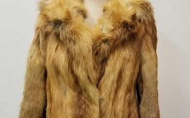Slupinski Red Fox Fur Coat