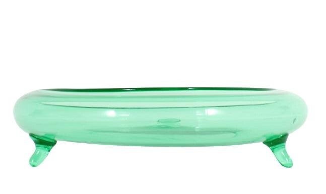 Steuben Green Glass Bowl, Catalog #2586