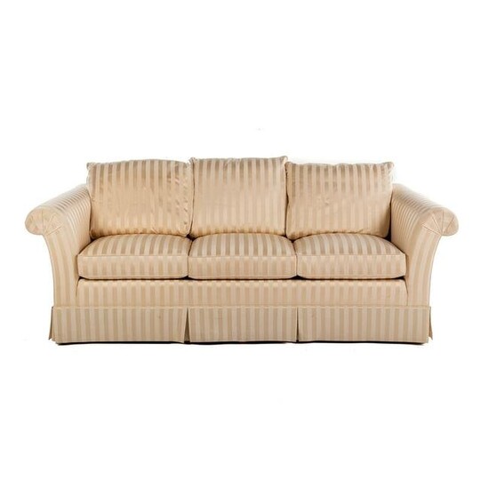 Stickley Contemporary Three-Cushion Upholstered Sofa