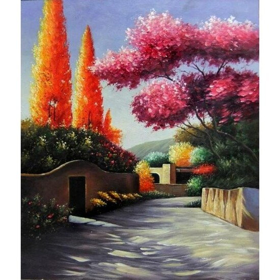 Student of Torrez, Spanish Landscape Oil Painting