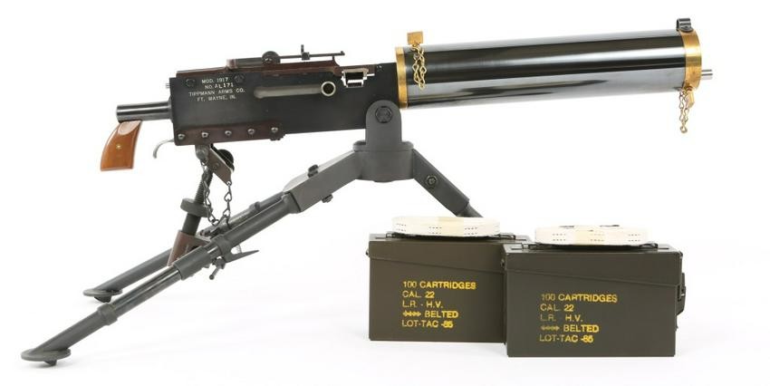 TIPPMANN MODEL 1917 .22 LR MINI MACHINE GUN - NFA