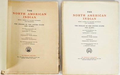Text Volumes of The North American Indian