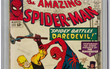 The Amazing Spider-Man #16 (Marvel, 1964) CGC VG+ 4.5...