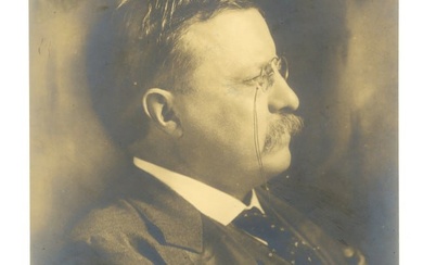 Theodore Roosevelt Silver Gelatin Photograph by Harris & Ewing, ca. 1907
