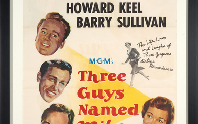 Three Guys Named Mike Vintage Poster United States, 1951