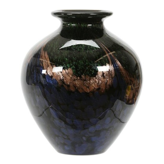 Vase, Contemporary Art Glass, Cased