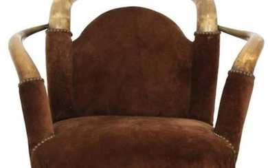 Victorian Horn Armchair