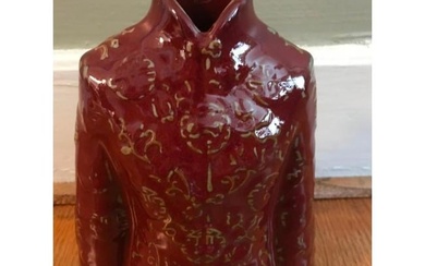 Vintage Madarin Jacket Ceramic Vase