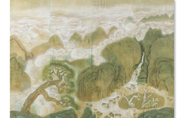 WANG JIA'NAN (1955-) Landscape Panorama