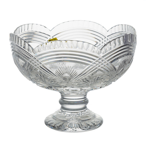 Waterford "Rainbow" crystal pedestal punch bowl