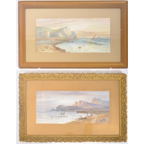 William Henry Earp (1854 - ) two watercolour maritime painti...