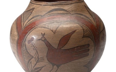 Zia Polychrome Pottery Jar