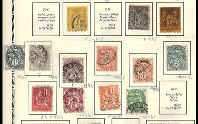 gestempelt - Sammlung Schweiz bis ca. 1966 mit einigen mittleren Werten