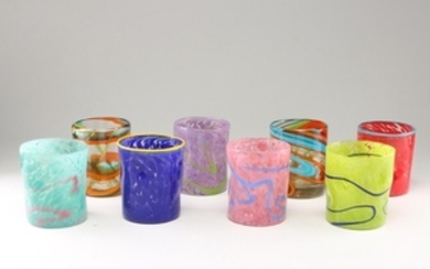 Hand Blown Art Glass Drinkware