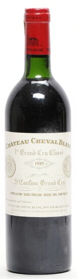 1 bt. Château Cheval Blanc, 1. Grand Cru Classé A 1985 A/B (ts).