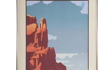 Ed Mell. "Red Rock Afternoon"