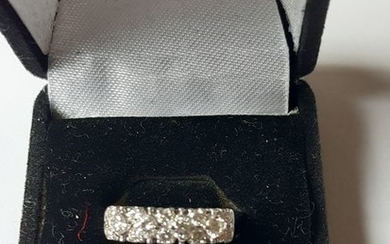14 kt. White gold - Ring Diamond