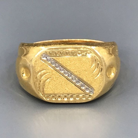 18 kt. White gold, Yellow gold - Ring