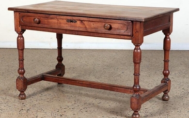 18TH CENTURY FRENCH SINGLE DRAWER TABLE