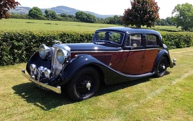 1947 Jaguar 3.5 Litre MKIV Saloon Supplied with Heritage Certificate and matching numbers